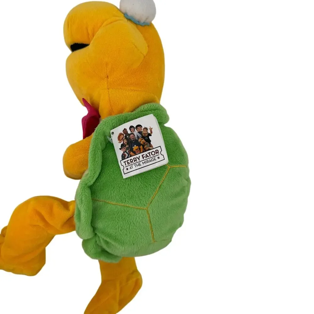 Terry Fator Winston Turtle Plush At The Mirage NWT 16